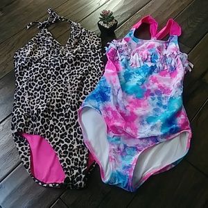 Girls bathing suit bundle